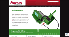 Desktop Screenshot of fishmancorp.com
